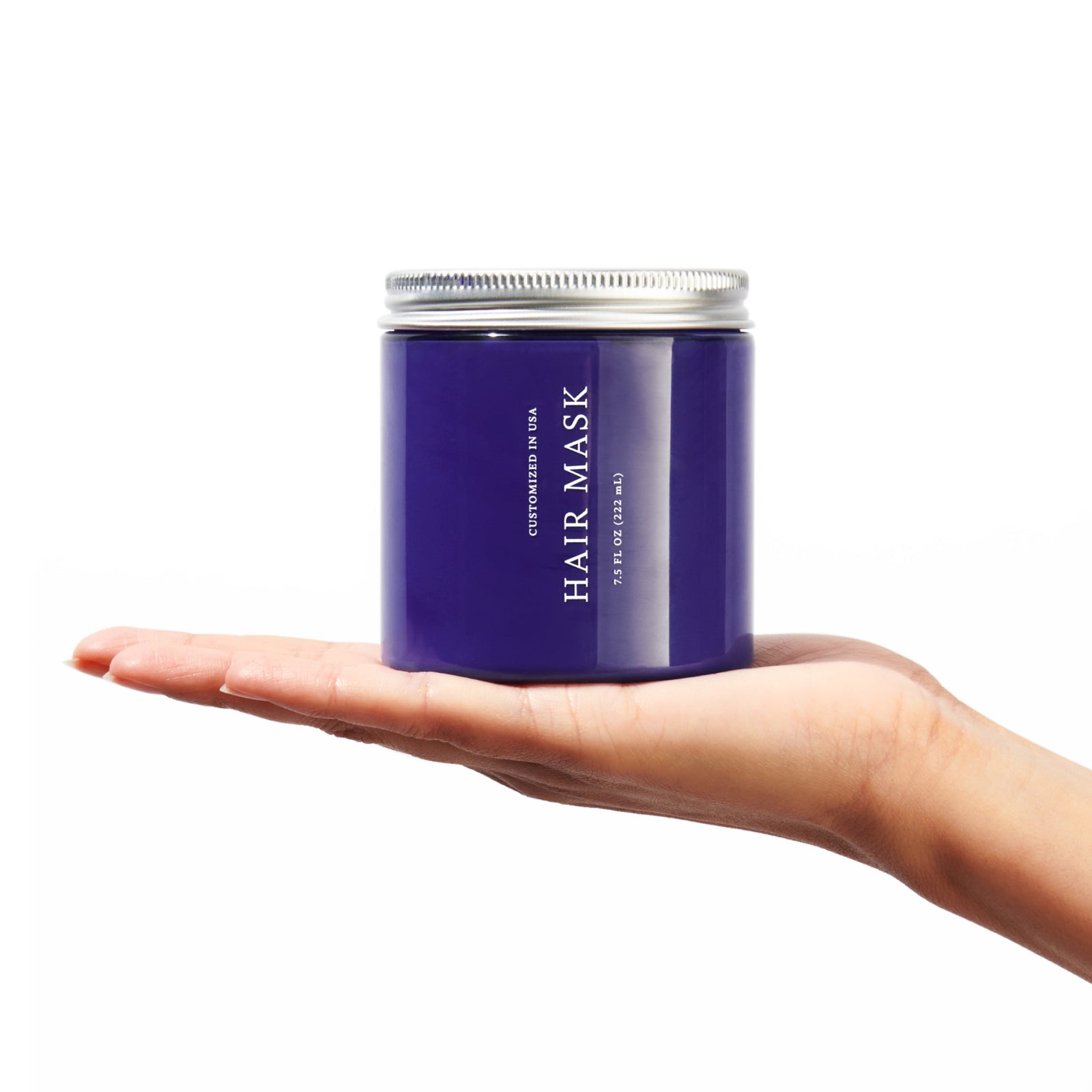 Custom Purple Hair Mask