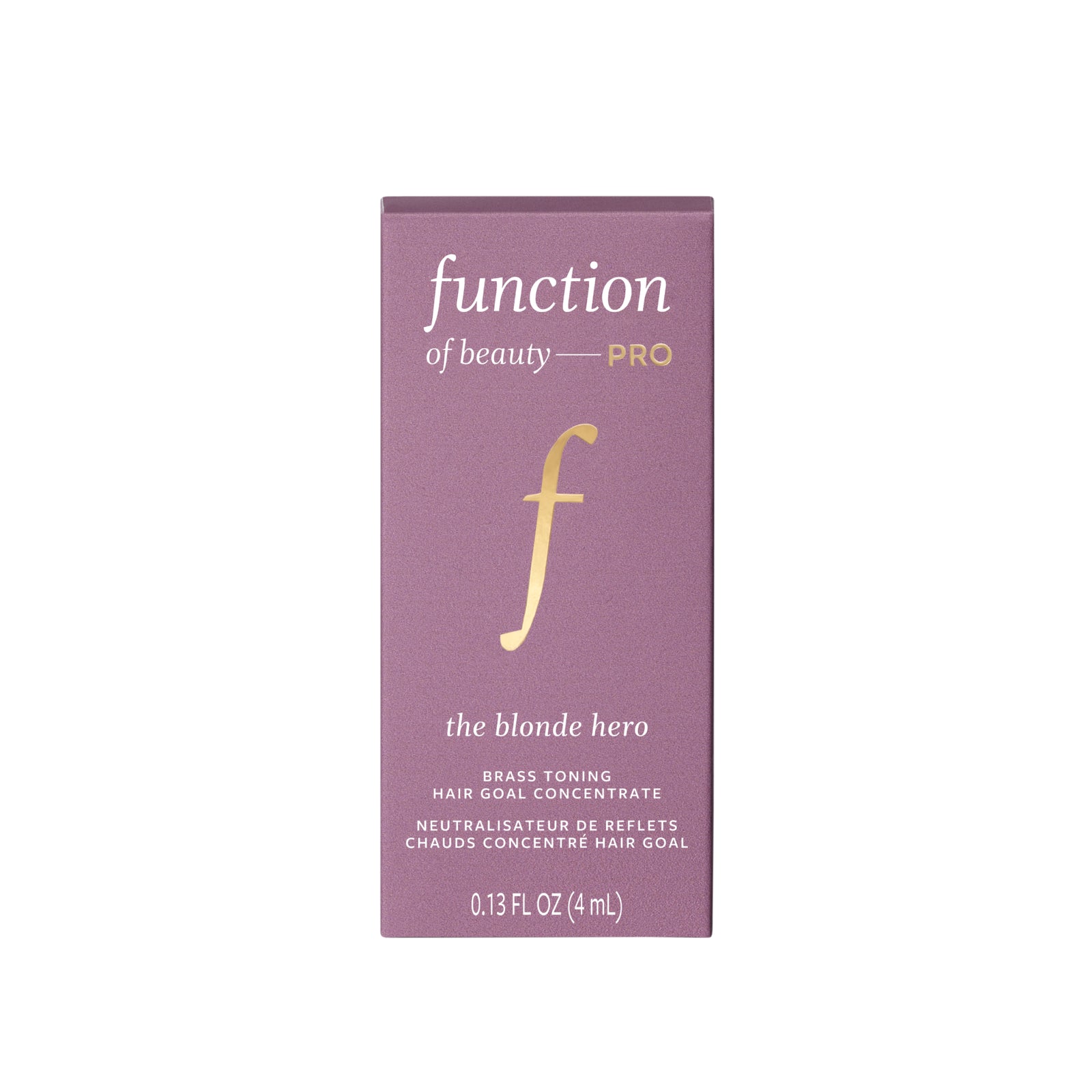 Brass Toning Hair Goal Concentrate